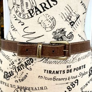 Vintage Liz Claiborne Brown Belt NWOT